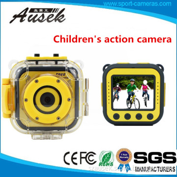 New special design 2017 chidren cartoon HD waterproof wifi action camera full 1080p action camera for kids
